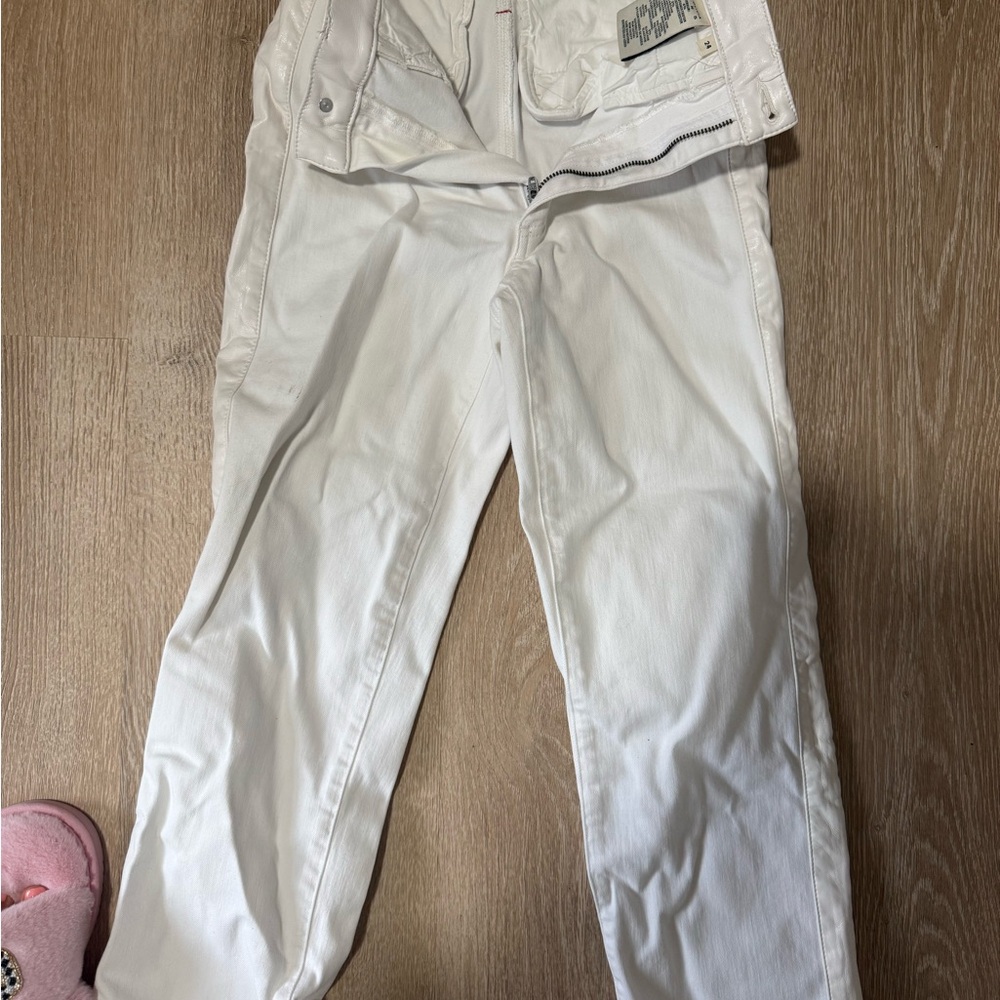 Alice and Olivia White Women's Jeans size 24